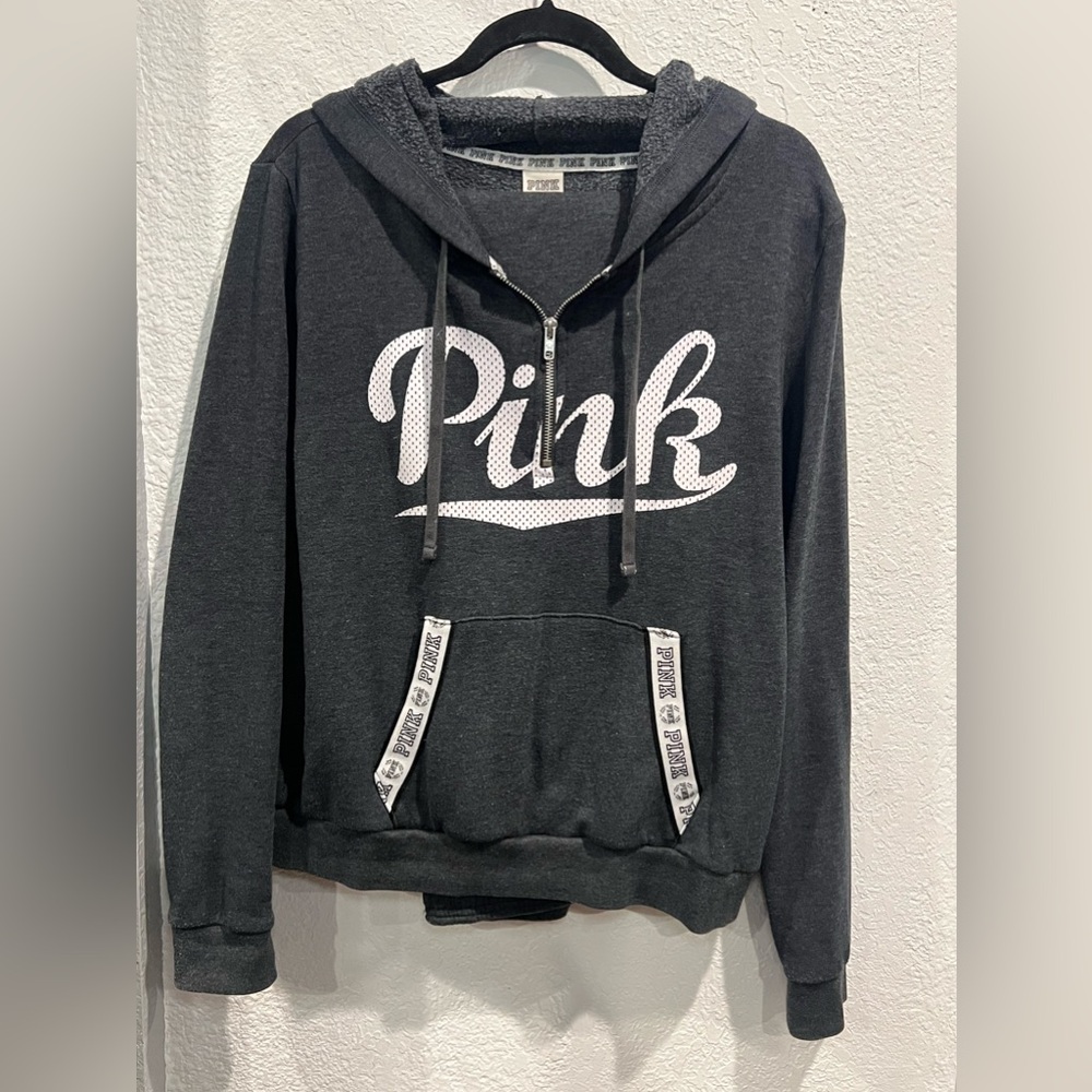 VS PINK gray sweatsuit